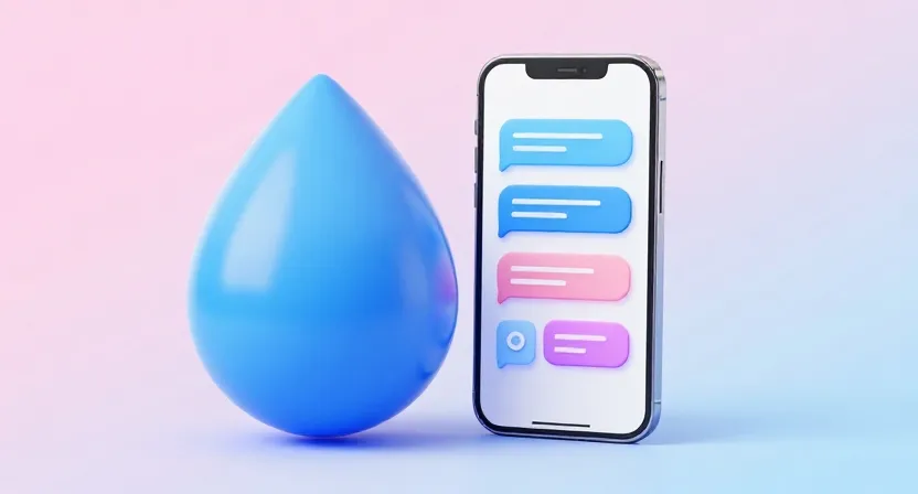What Does 💧 Mean in Texting?