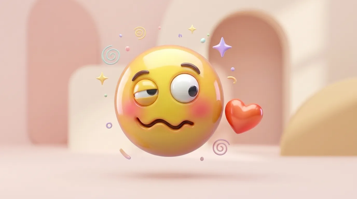 Is the 🥴 Woozy Face Emoji Romantic?