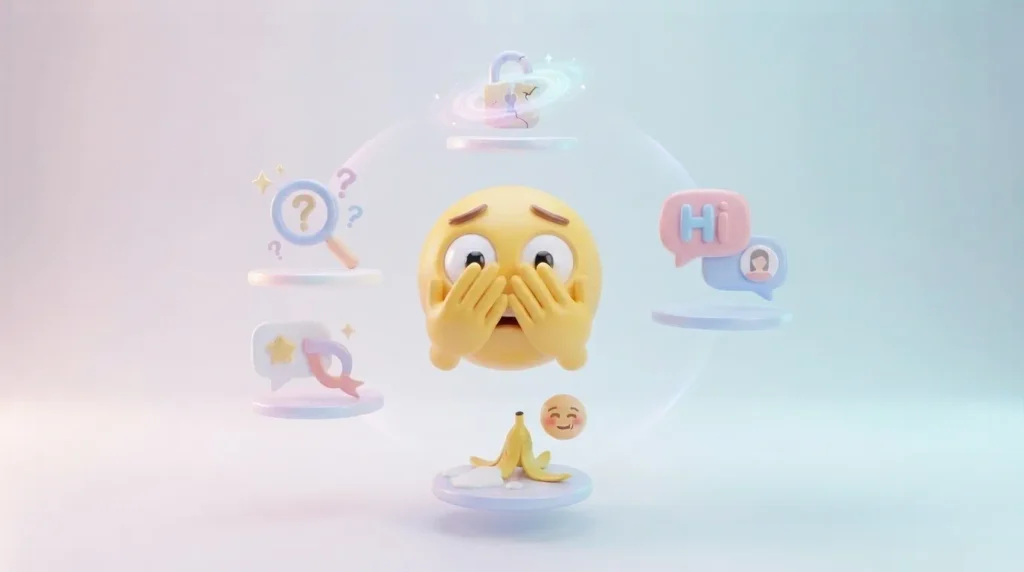 When Should You Use the 🫣 Emoji?
