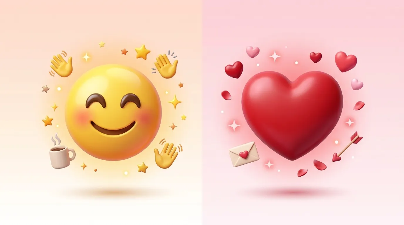 Is the π Blushing Emoji Romantic?