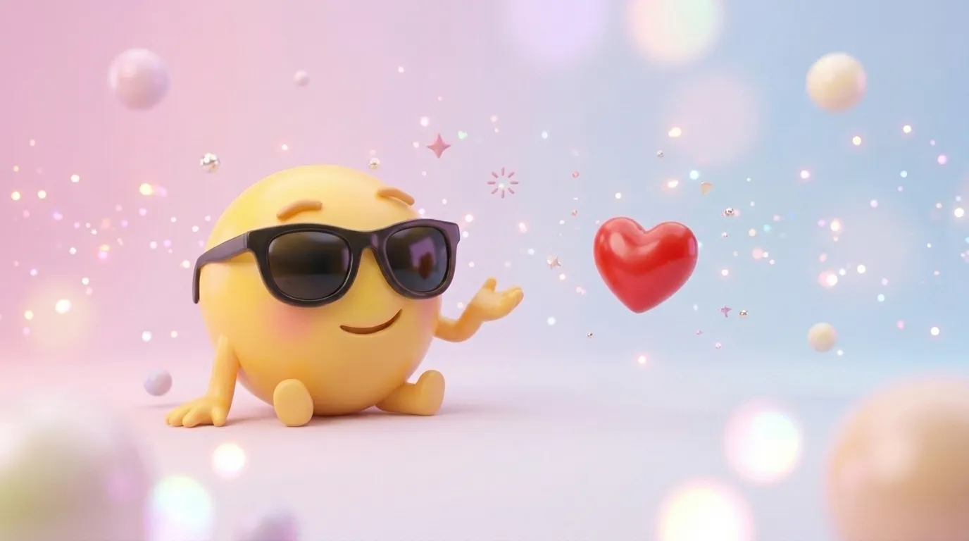 Is the ๐ Smiling Face With Sunglasses Emoji Romantic?