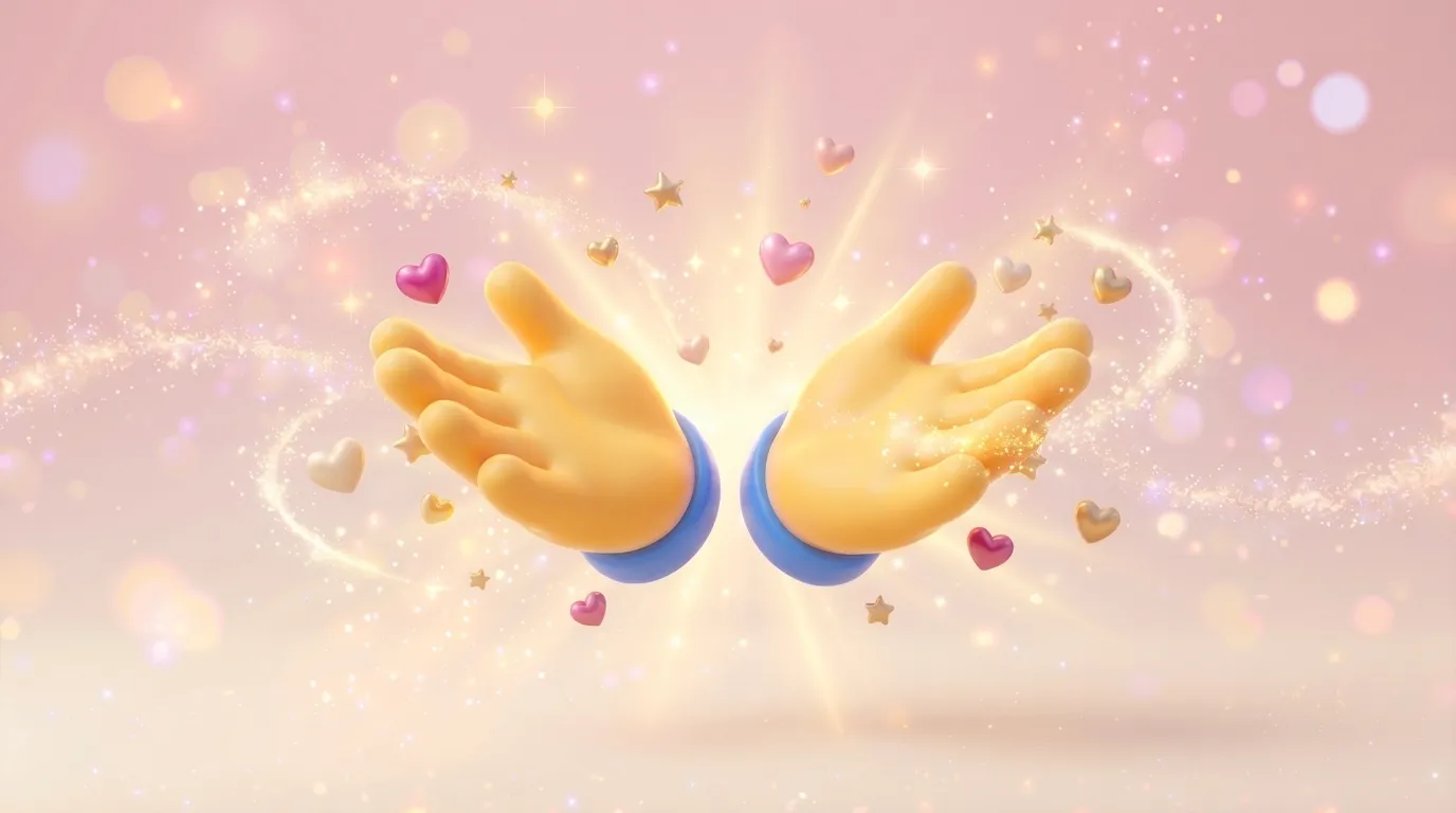 What Does the 👐 Open Hands Emoji Mean?