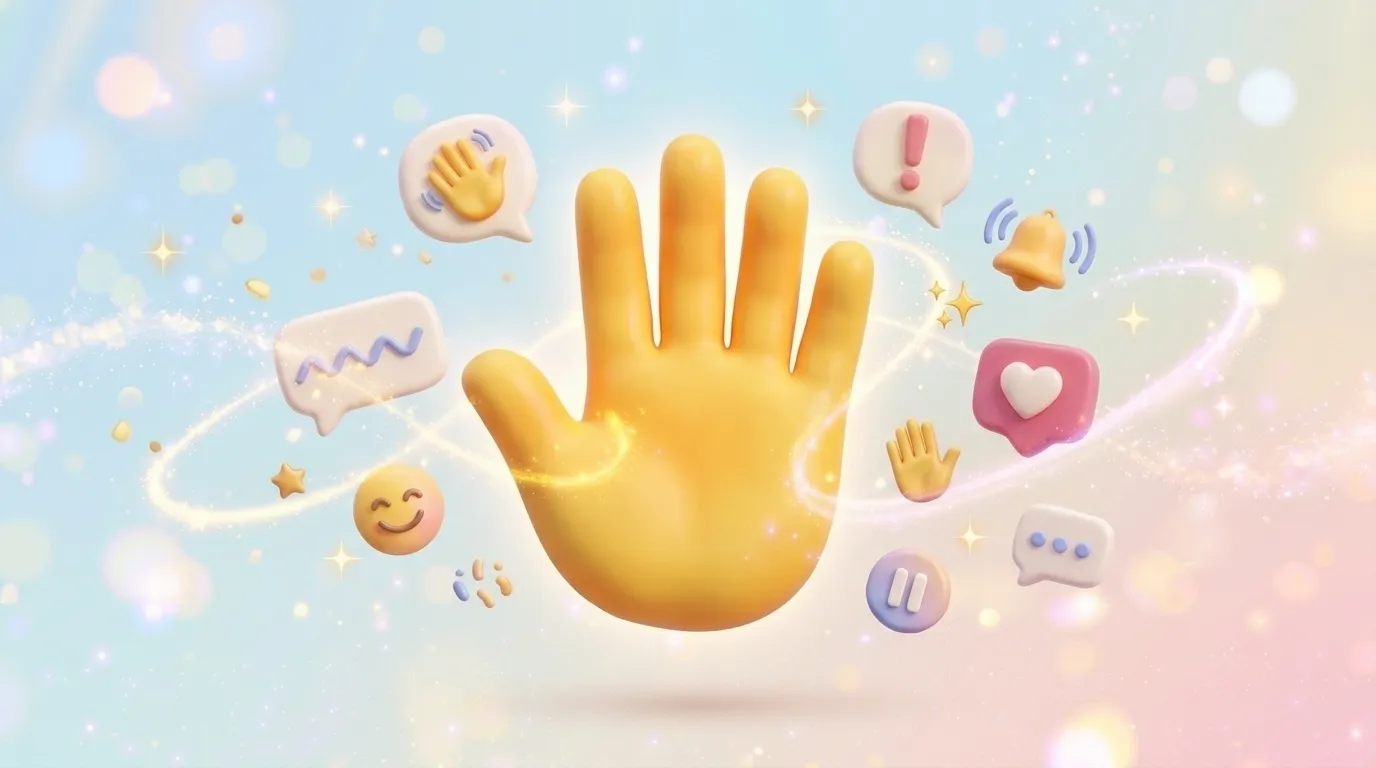What Does the 🖐️ Palm Emoji Mean?