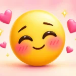emoji blushing