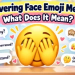 Covering Face Emoji Meaning