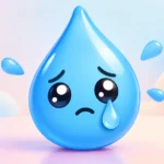 teardrop emoji