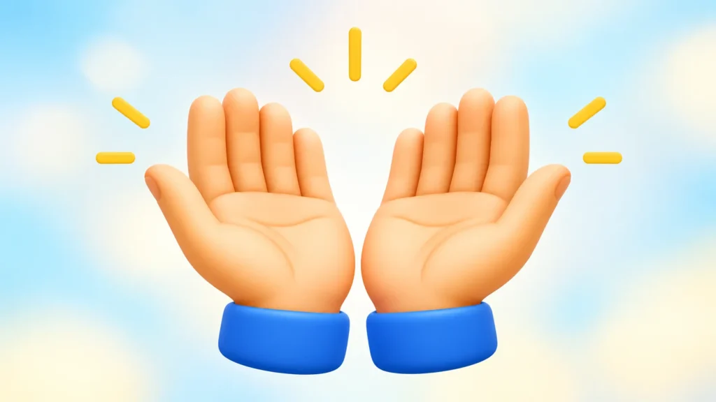 Open Hands Emoji