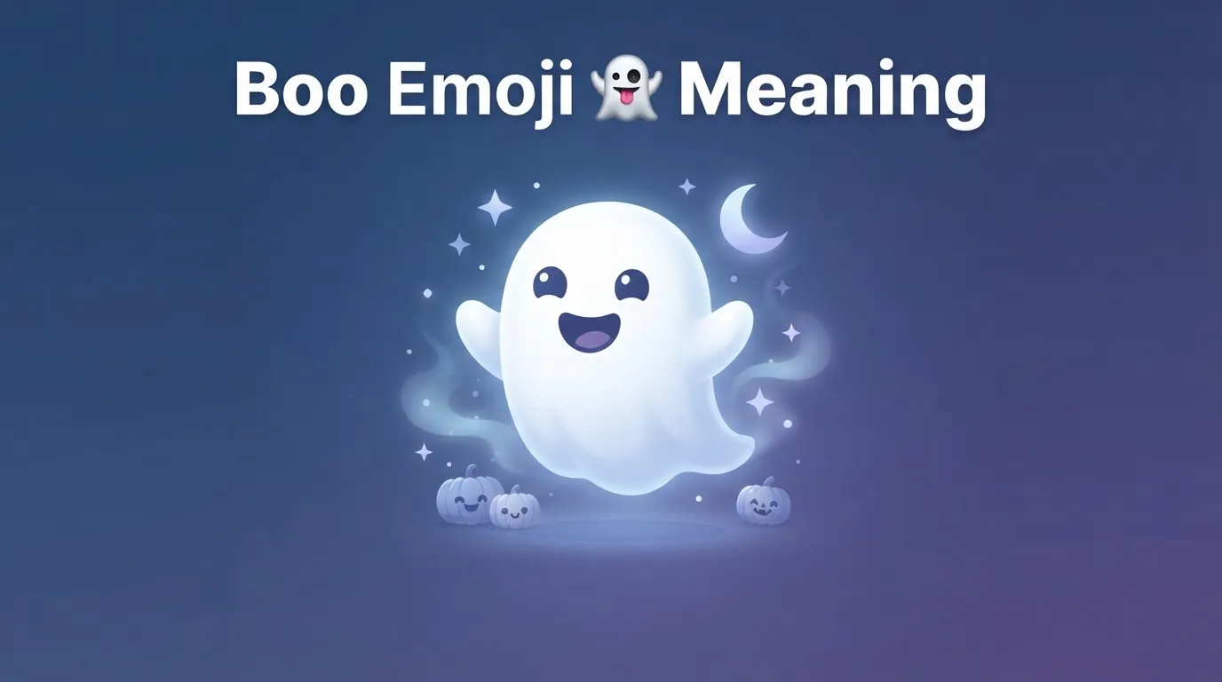 Boo Emoji