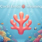 Coral Emoji