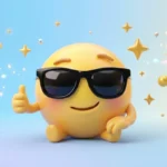 emoji with sunglasses meaning