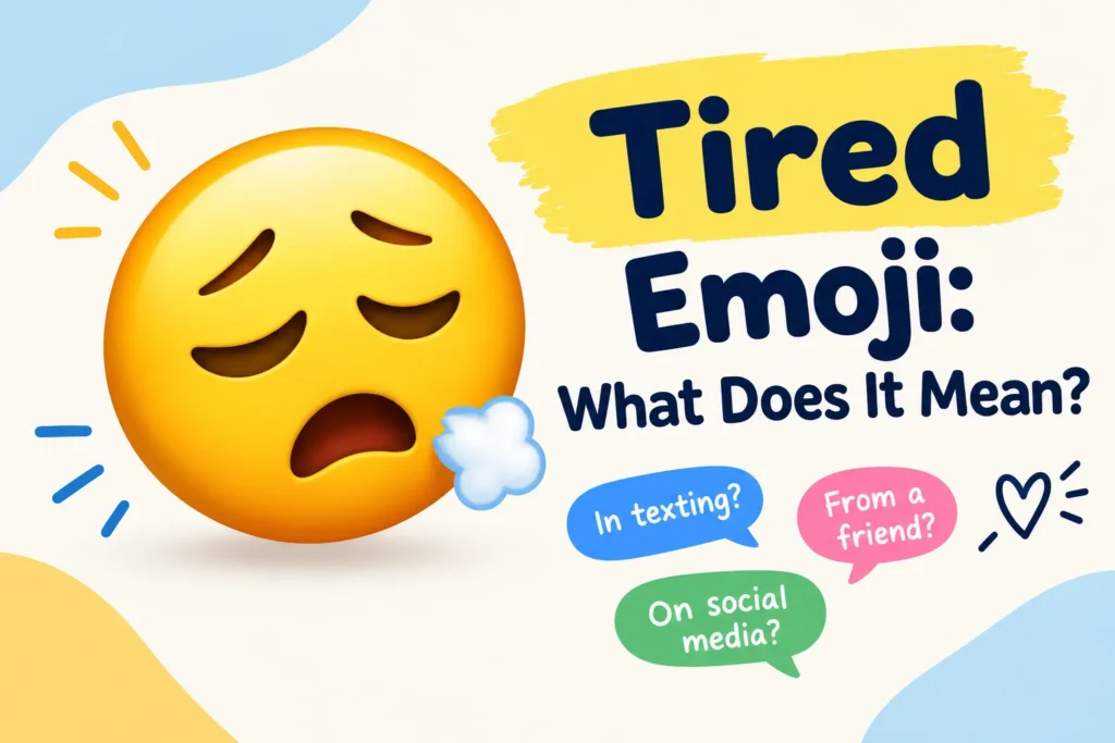 Emoji Tired