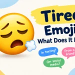 Emoji Tired